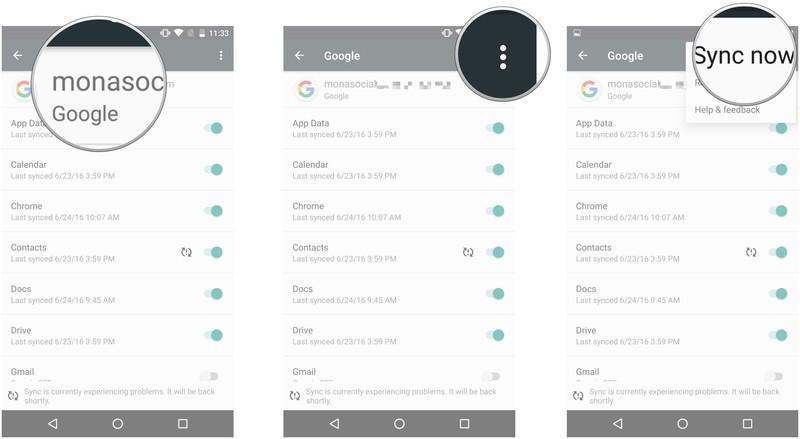 Как восстановить потерянные контакты Google для Android
