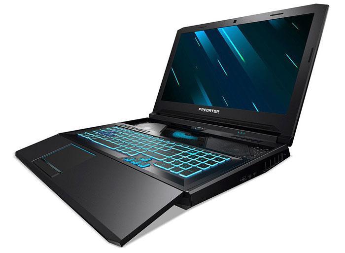 Acer выпускает игровой ноутбук Helios 700 с выдвижной клавиатурой