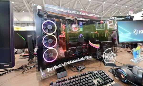 MSI показали первый в мире изогнутый корпус для игрового ПК