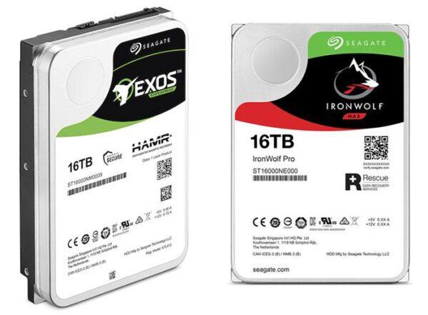 Seagate поставляет корпоративные жесткие диски на основе гелия Exos X 16TB