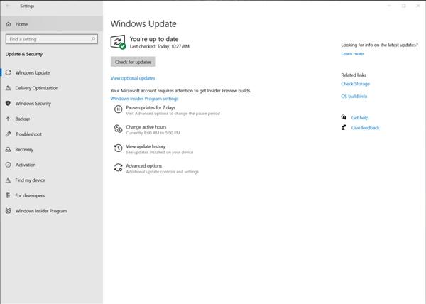 В сборку 19536 Windows 10 добавлены 4 новые функции