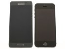 Samsung Galaxy Alpha по сравнению с уходящим iPhone 5s