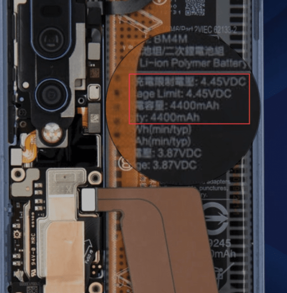 Xiaomi Mi 10 Pro будет иметь номинальную емкость аккумулятора 4400 мАч