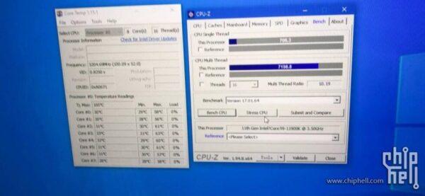 Intel Core i9-11900K превосходит Ryzen 7 5800X в тестах ST и MT: самая быстрая однопоточная производительность